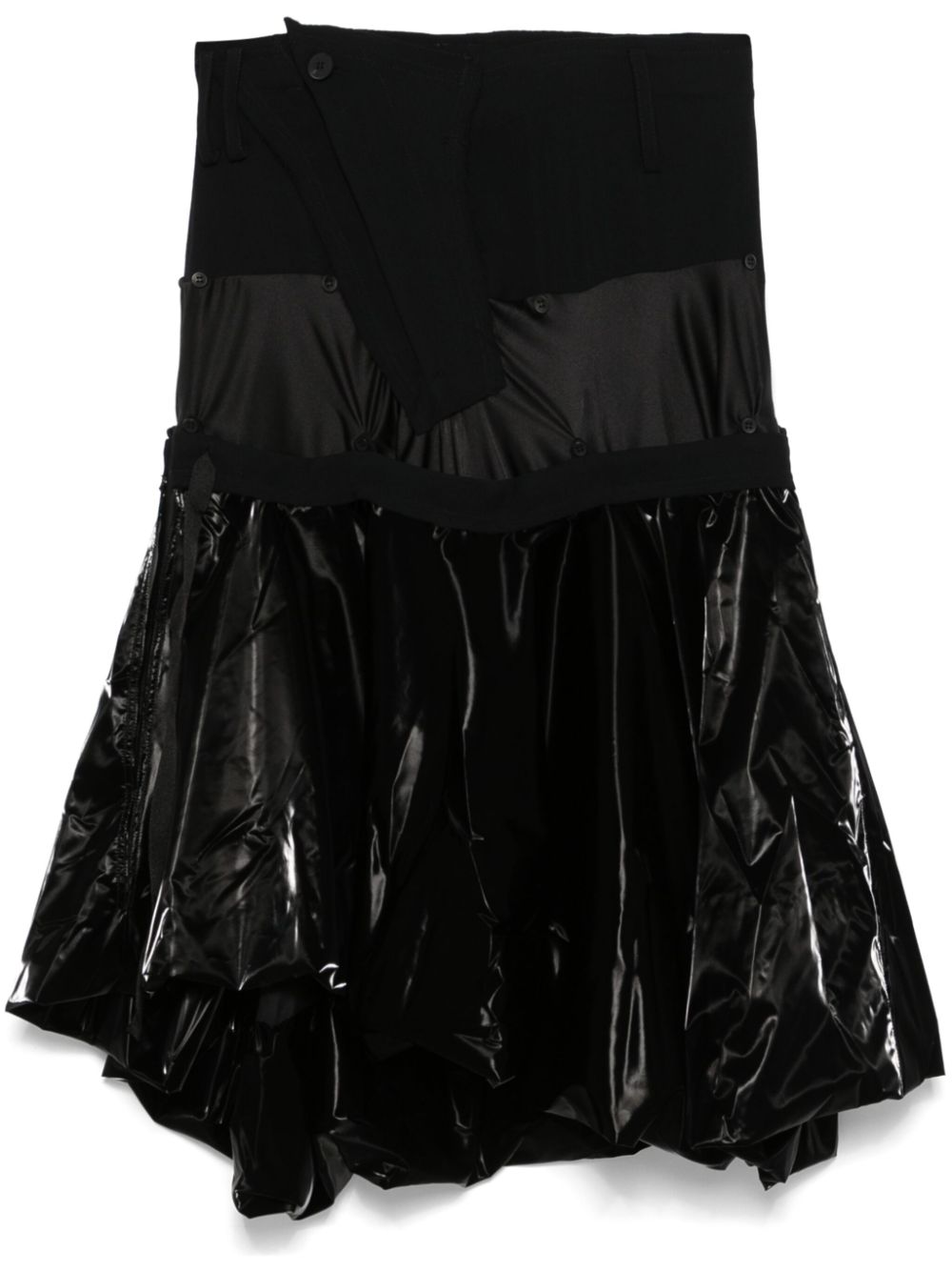 Ottolinger layered balloon midi skirt - Black von Ottolinger