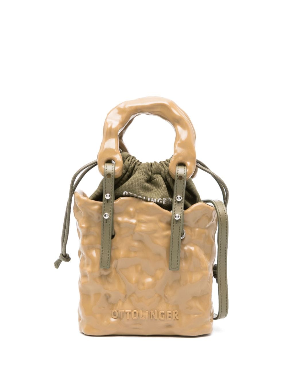 Ottolinger sculpted tote bag - Brown von Ottolinger