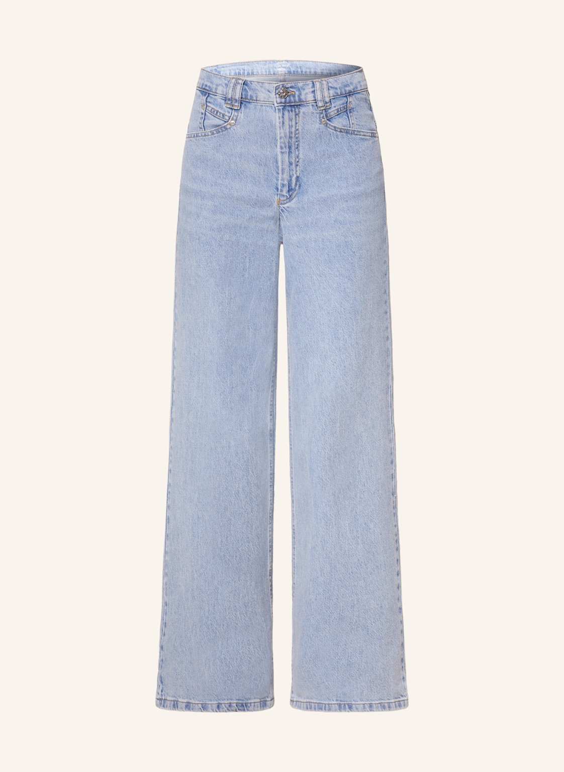 Oui Flared Jeans blau Oui Flared Jeans blau von Oui