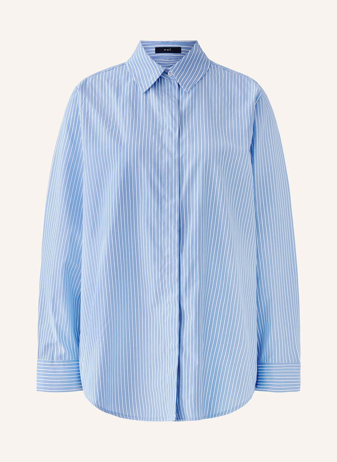 Oui Hemdbluse blau Oui Hemdbluse blau von Oui