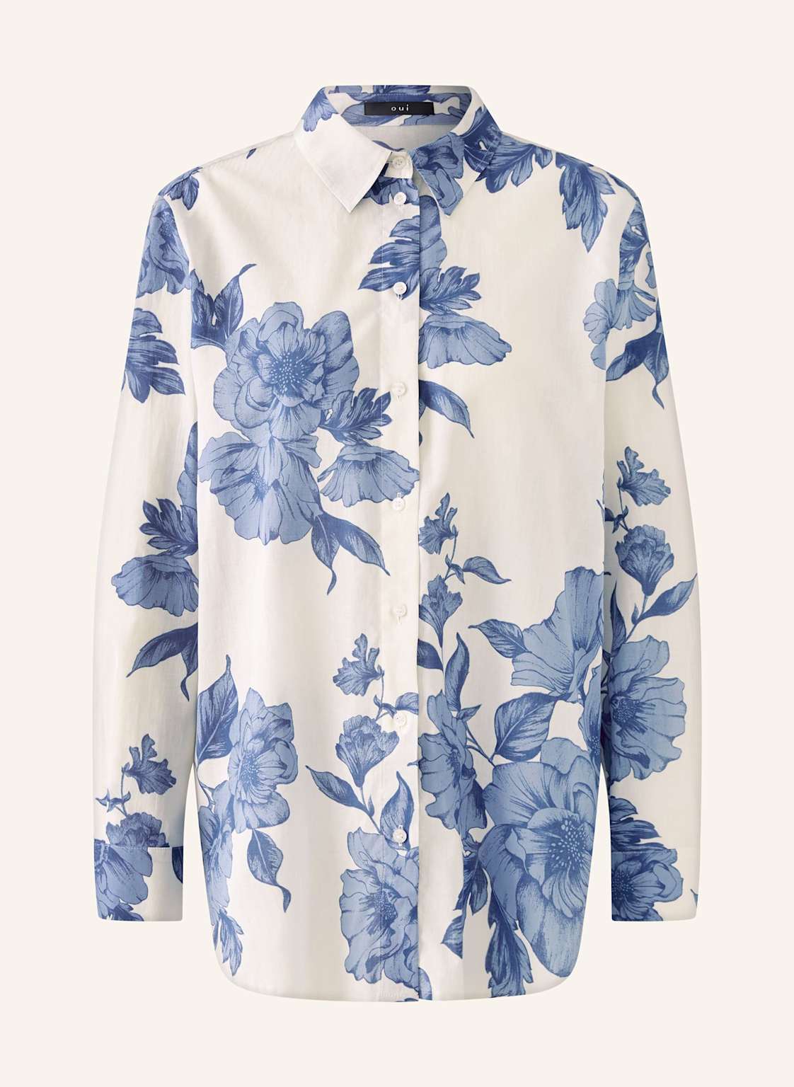 Oui Hemdbluse blau Oui Hemdbluse blau von Oui