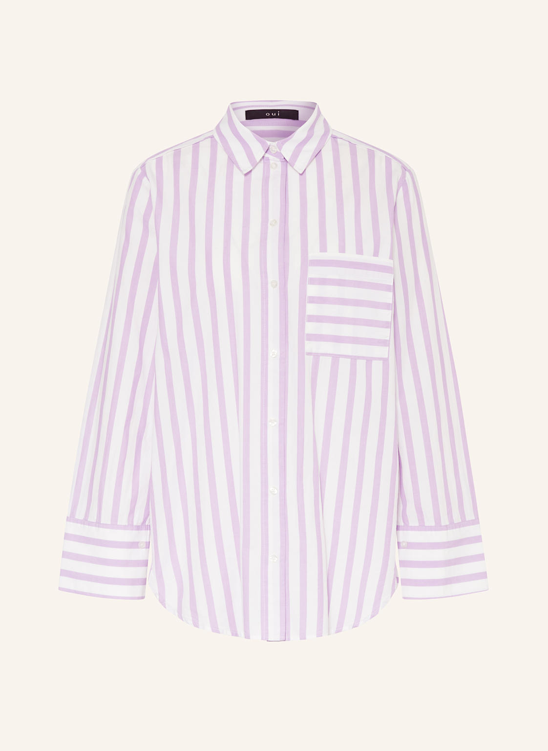 Oui Hemdbluse lila Oui Hemdbluse lila von Oui