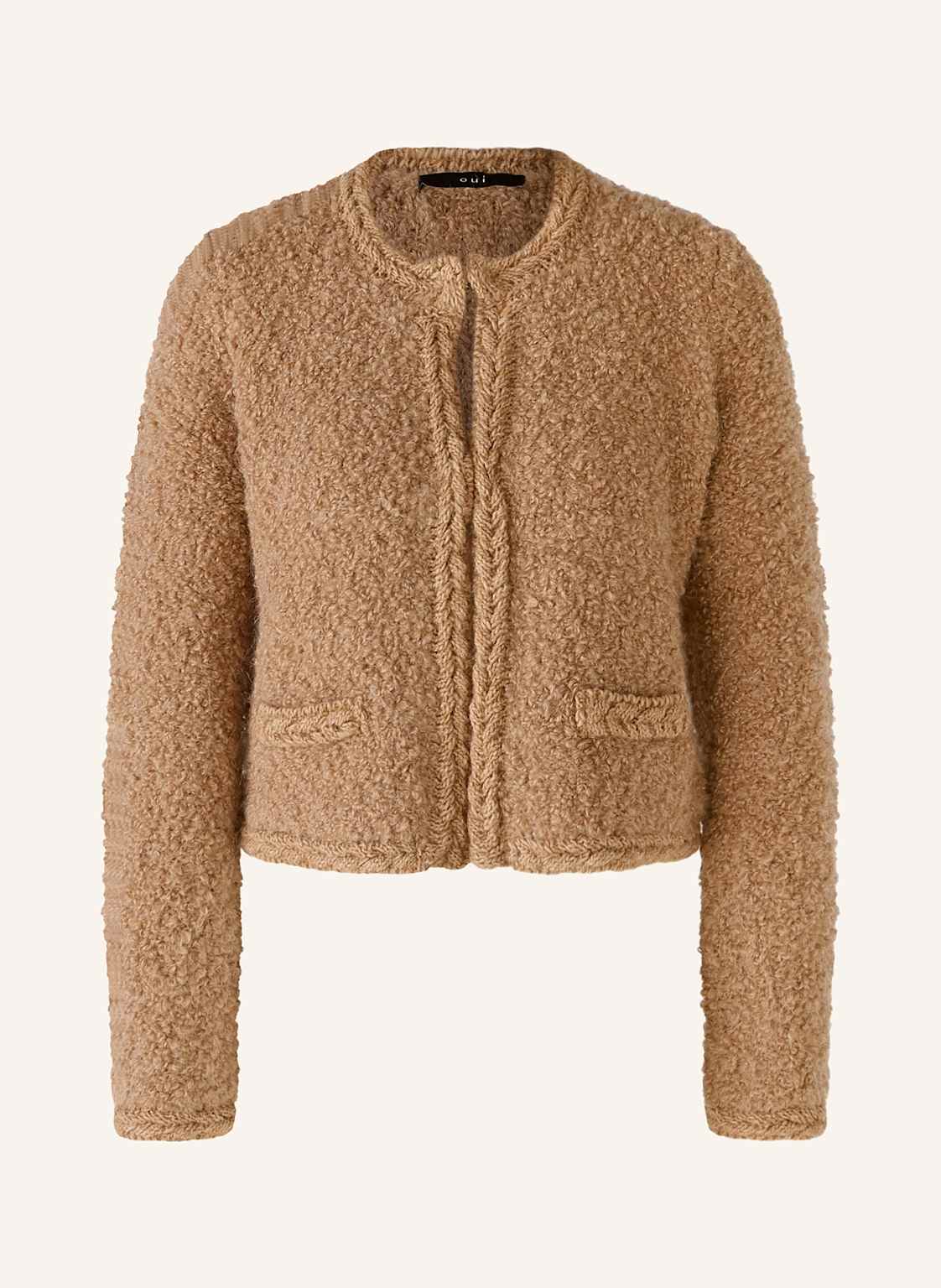 Oui Kastenjacke braun von Oui