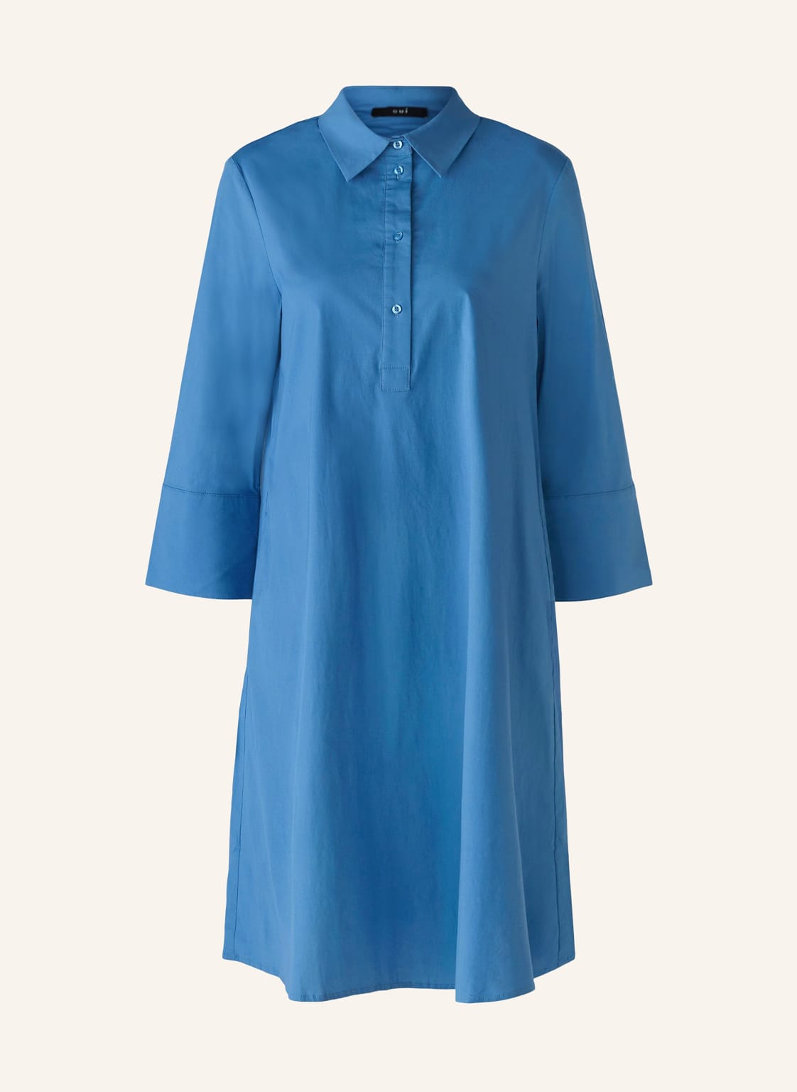 Oui Kleid Mit 3/4-Arm blau von Oui