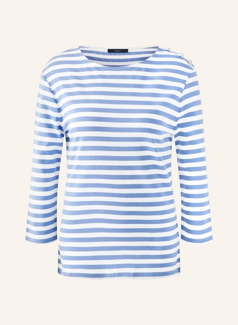 Oui Longsleeve Sunala blau von Oui
