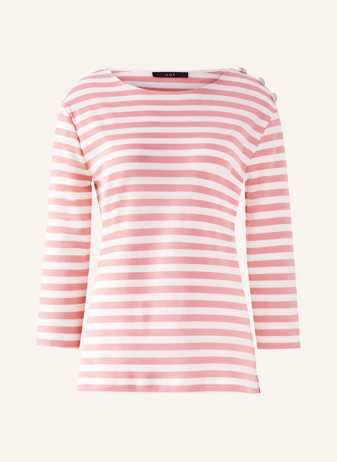 Oui Longsleeve Sunala rosa Oui Longsleeve Sunala rosa von Oui