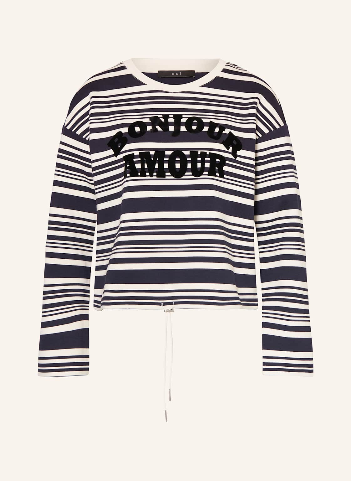 Oui Longsleeve blau von Oui