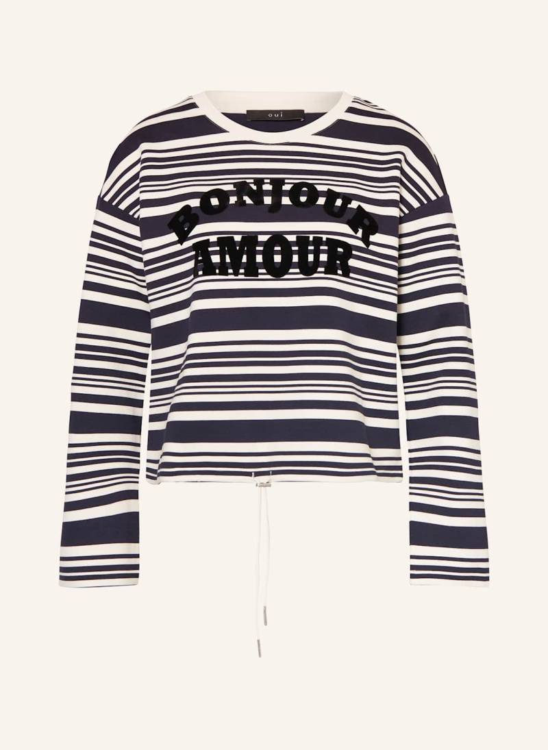 Oui Longsleeve blau von Oui