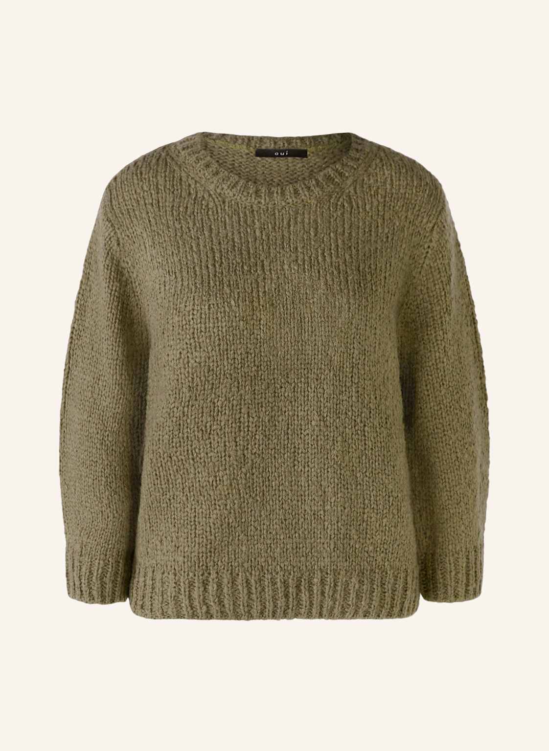 Oui Pullover Mit 3/4-Arm gruen von Oui