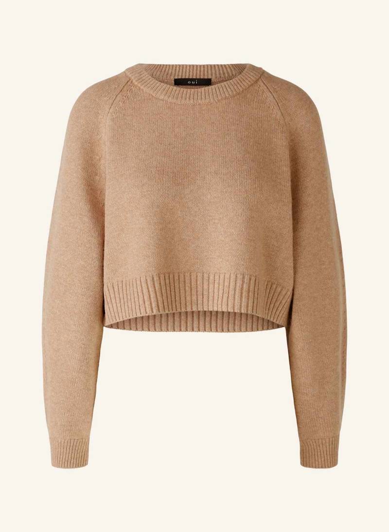 Oui Pullover beige von Oui