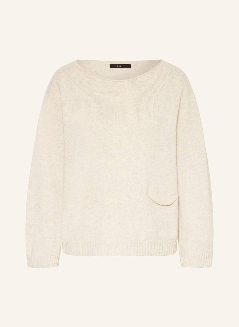 Oui Pullover beige von Oui