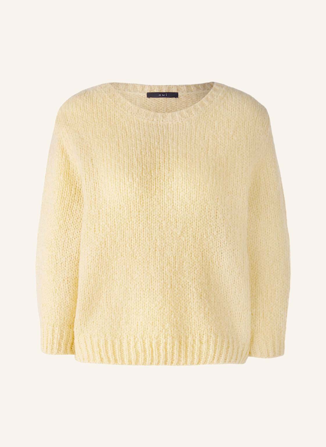 Oui Pullover beige von Oui