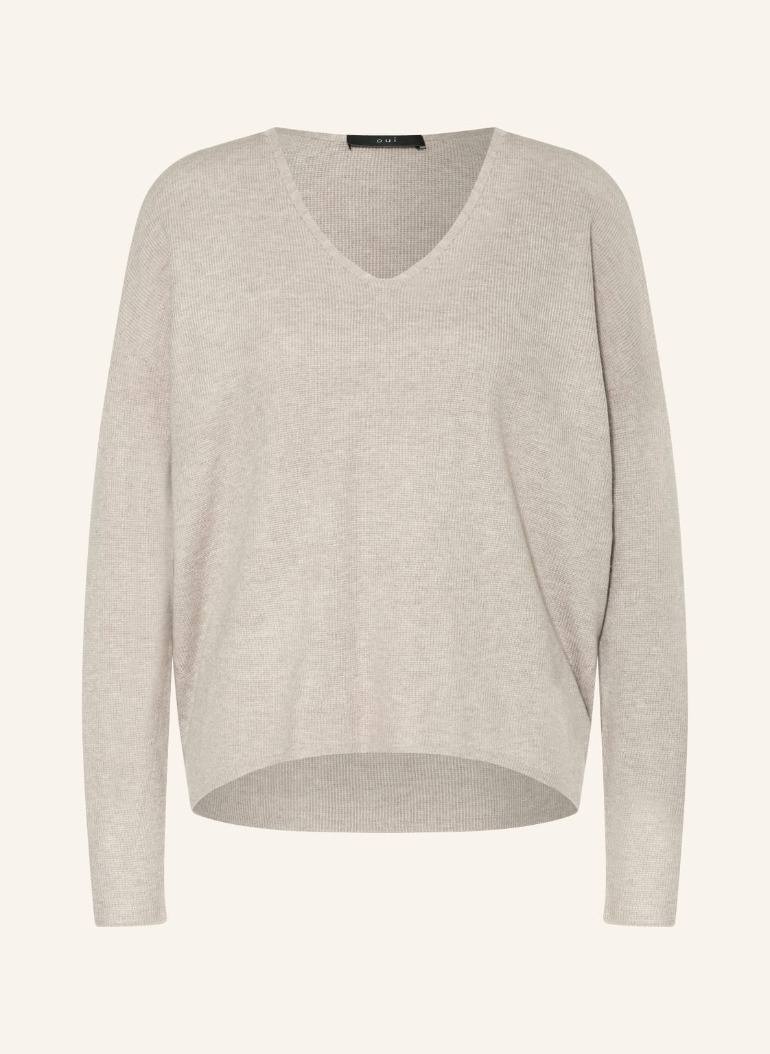 Oui Pullover beige von Oui