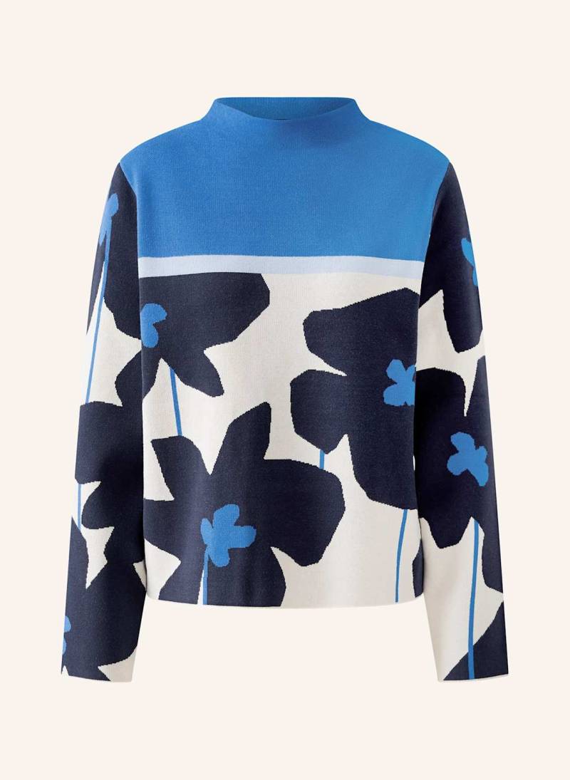 Oui Pullover blau von Oui