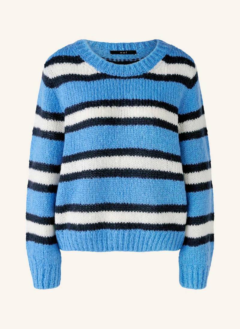 Oui Pullover blau von Oui