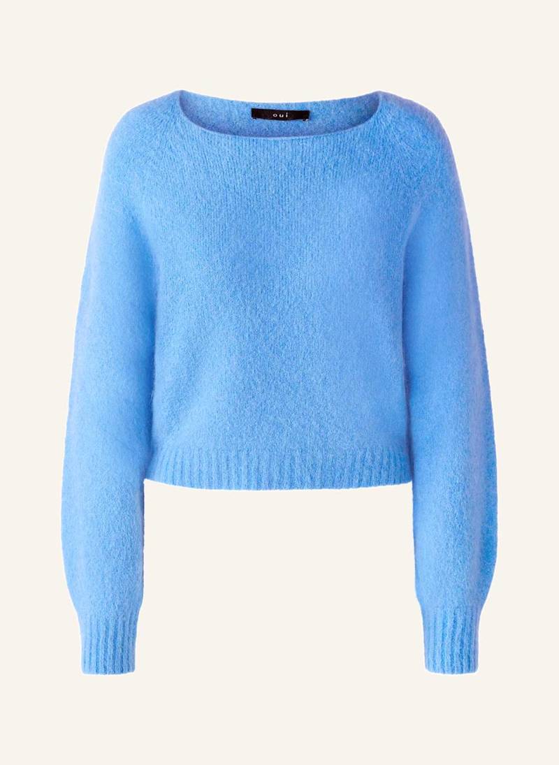 Oui Pullover blau von Oui