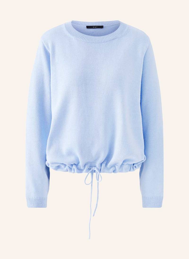 Oui Pullover blau von Oui