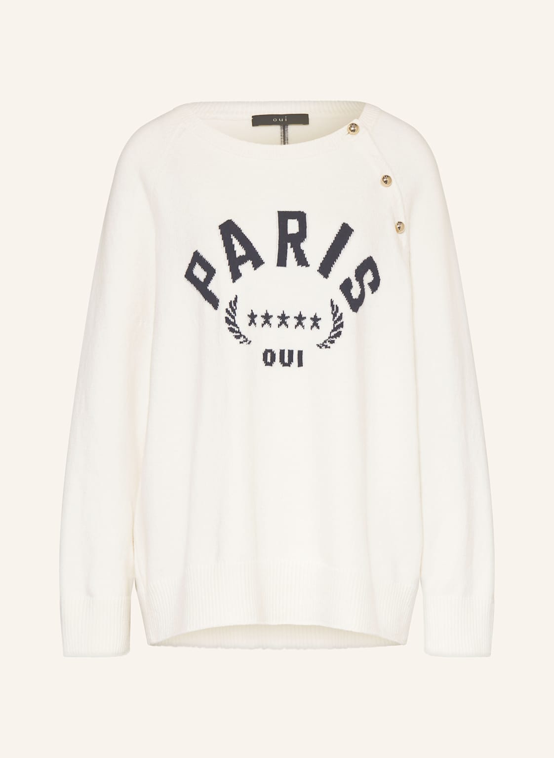 Oui Pullover blau Oui Pullover blau von Oui