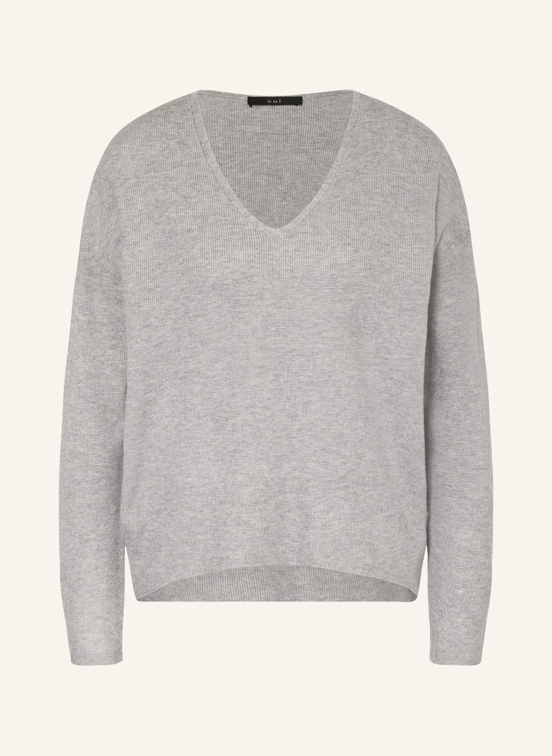 Oui Pullover grau von Oui