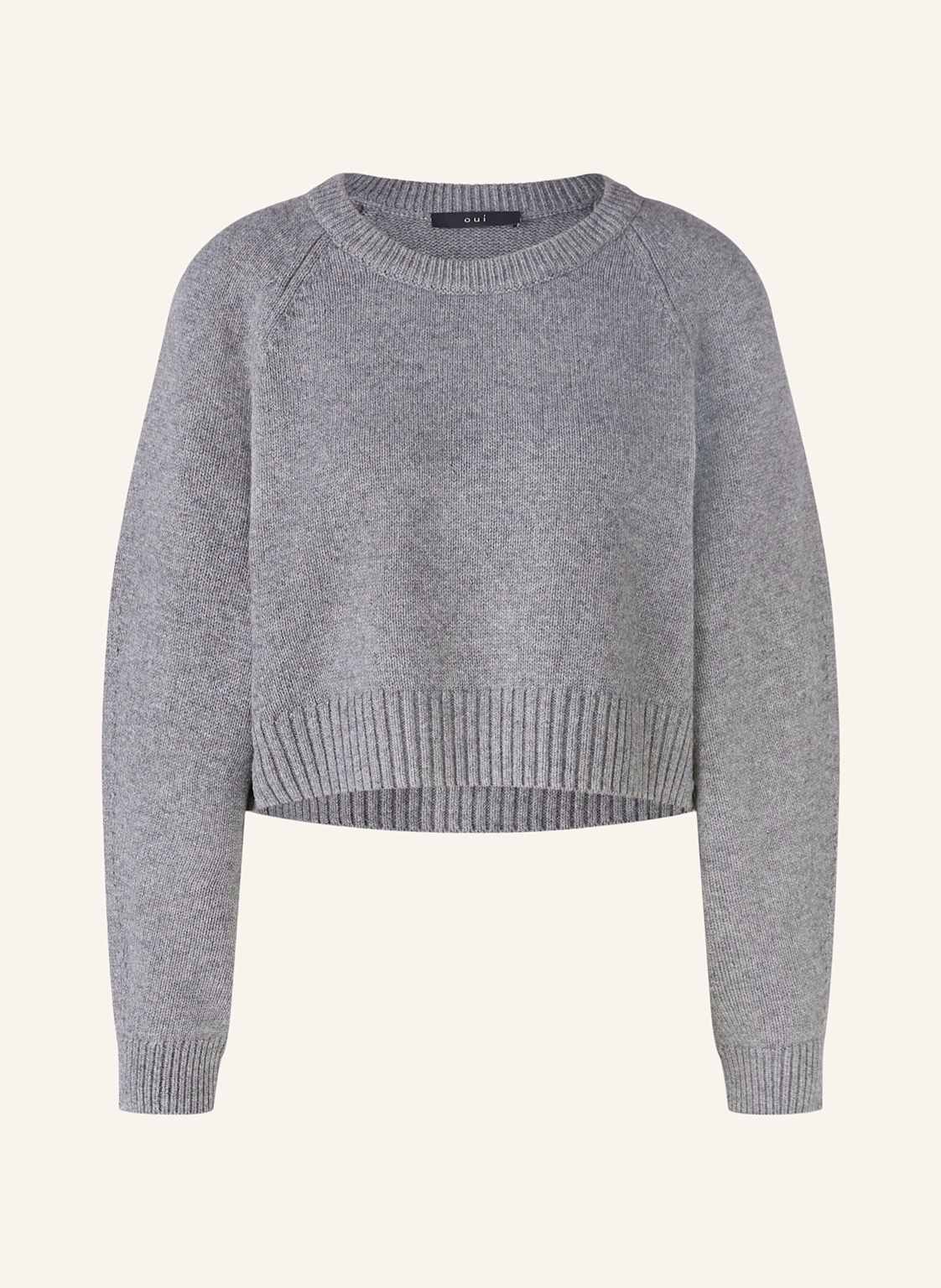 Oui Pullover grau von Oui