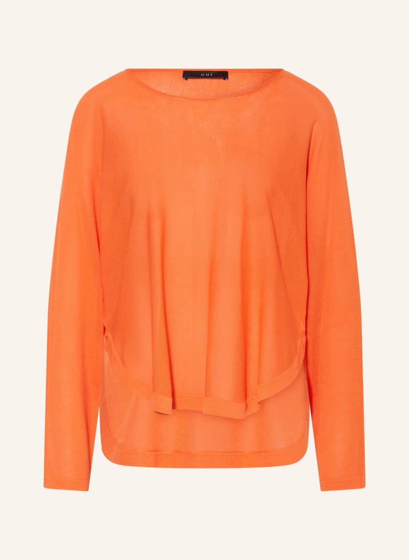 Oui Pullover orange von Oui