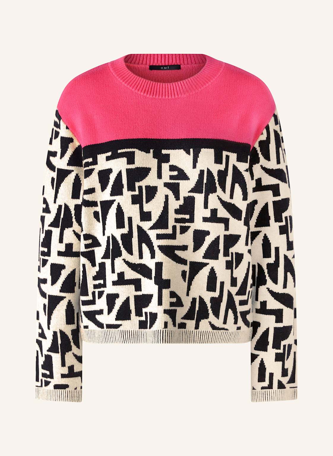 Oui Pullover pink von Oui