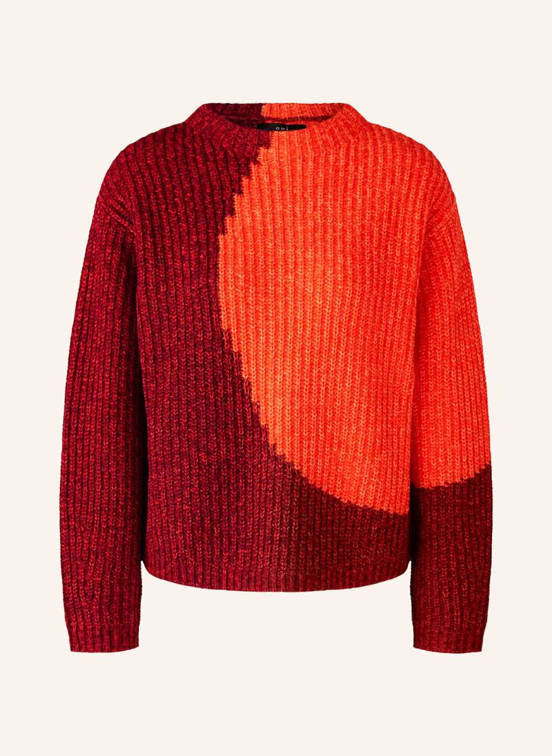 Oui Pullover rot von Oui