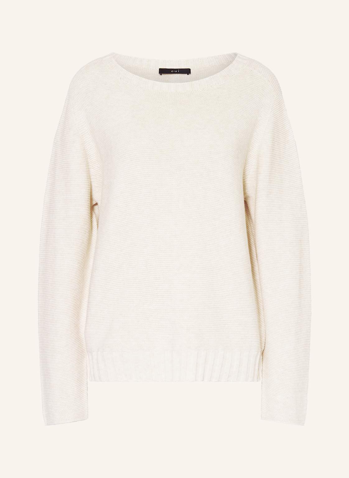 Oui Pullover weiss von Oui