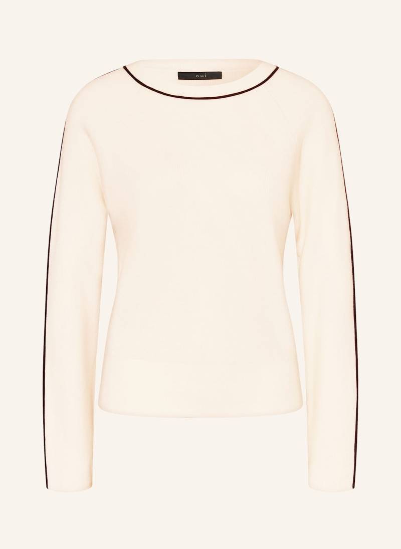 Oui Pullover weiss Oui Pullover weiss von Oui