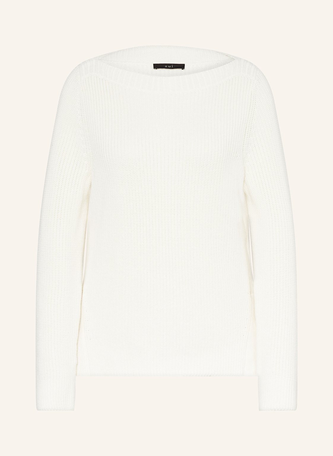 Oui Pullover weiss von Oui