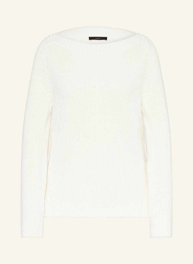 Oui Pullover weiss von Oui