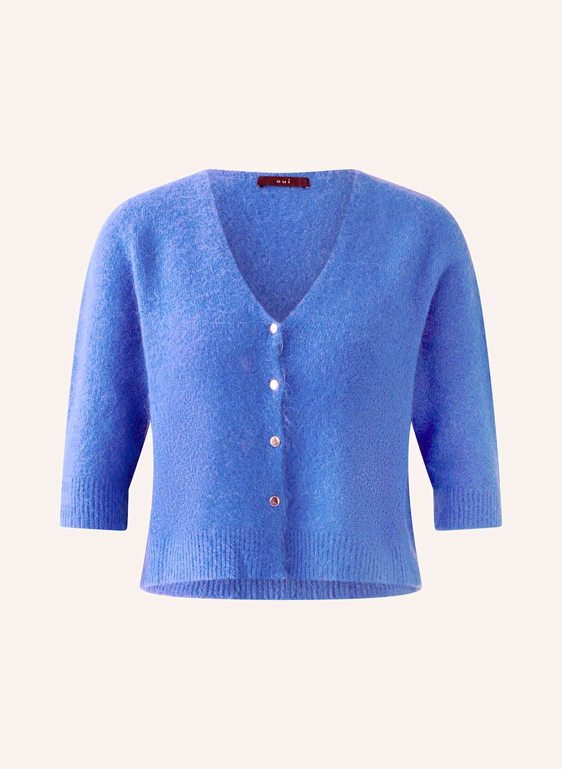 Oui Strickjacke blau von Oui