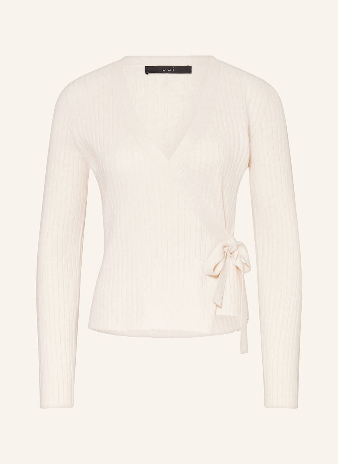 Oui Strickjacke weiss Oui Strickjacke weiss von Oui