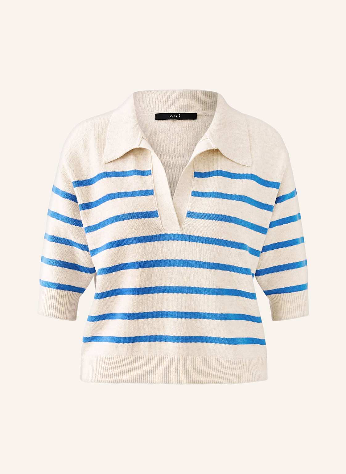 Oui Strickshirt blau Oui Strickshirt blau von Oui