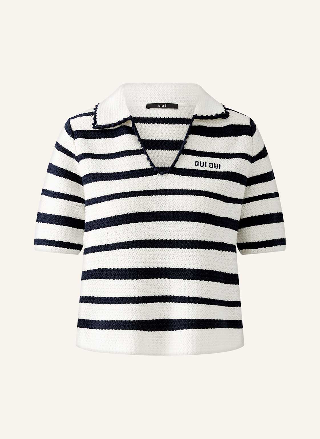 Oui Strickshirt blau Oui Strickshirt blau von Oui
