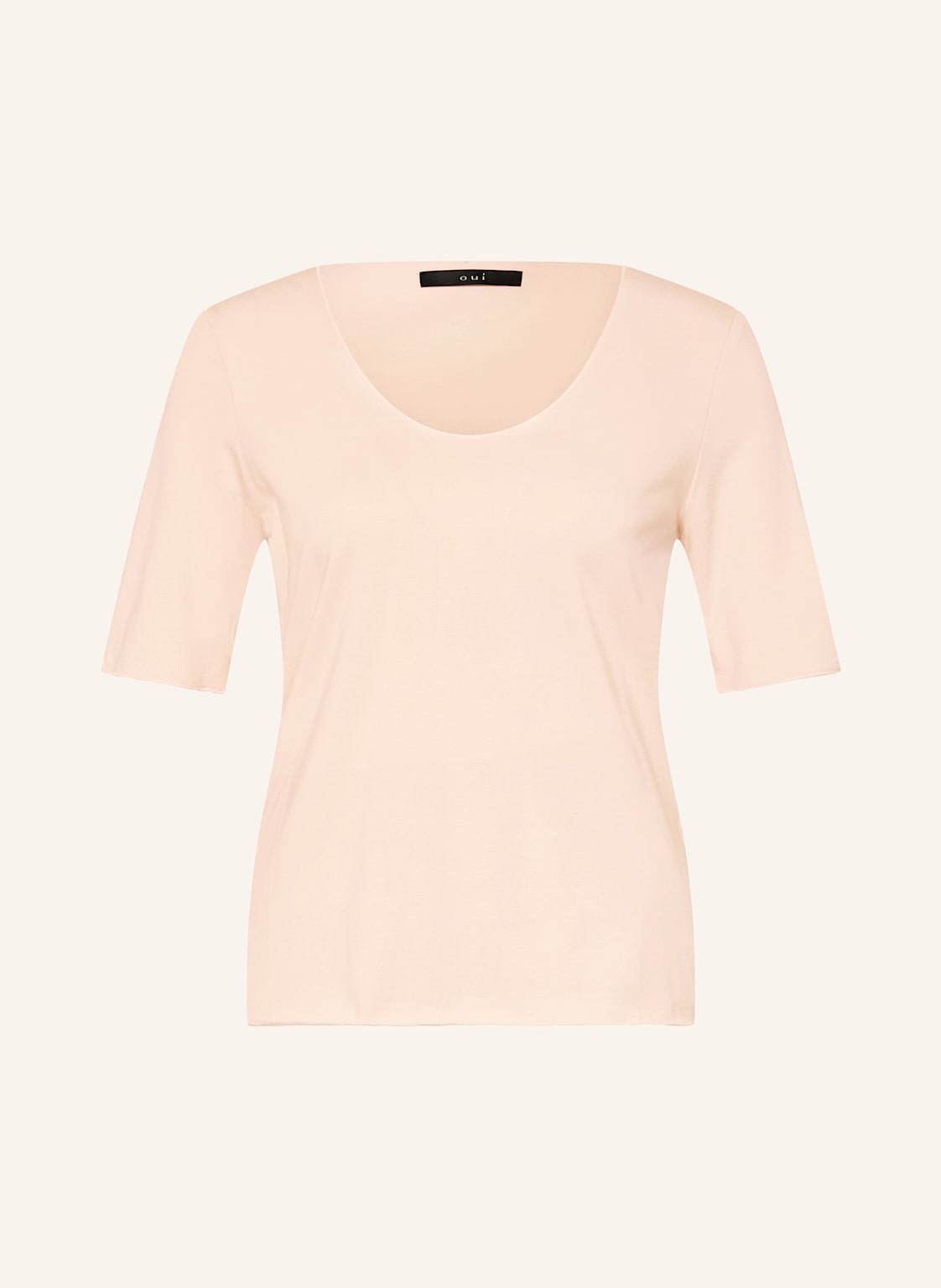 Oui T-Shirt Mit 3/4-Arm orange von Oui