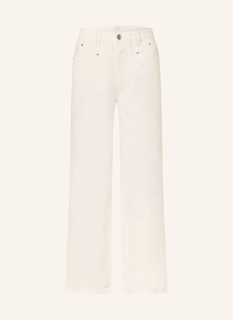 Oui Wide Leg Jeans weiss von Oui