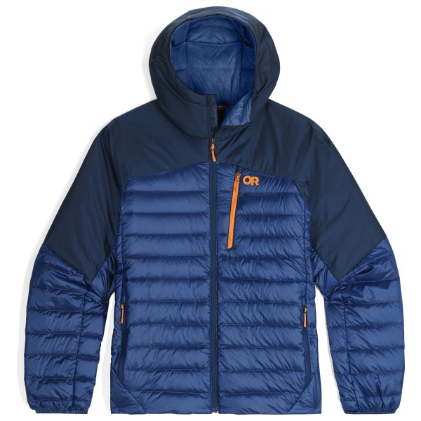 Outdoor Research - Helium Down Hoodie - Daunenjacke Gr L blau von Outdoor Research