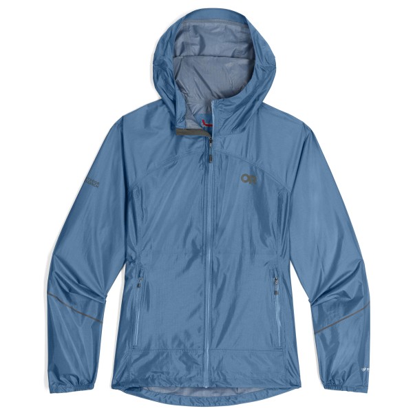 Outdoor Research - Women's Helium Rain Jacket - Regenjacke Gr L blau von Outdoor Research