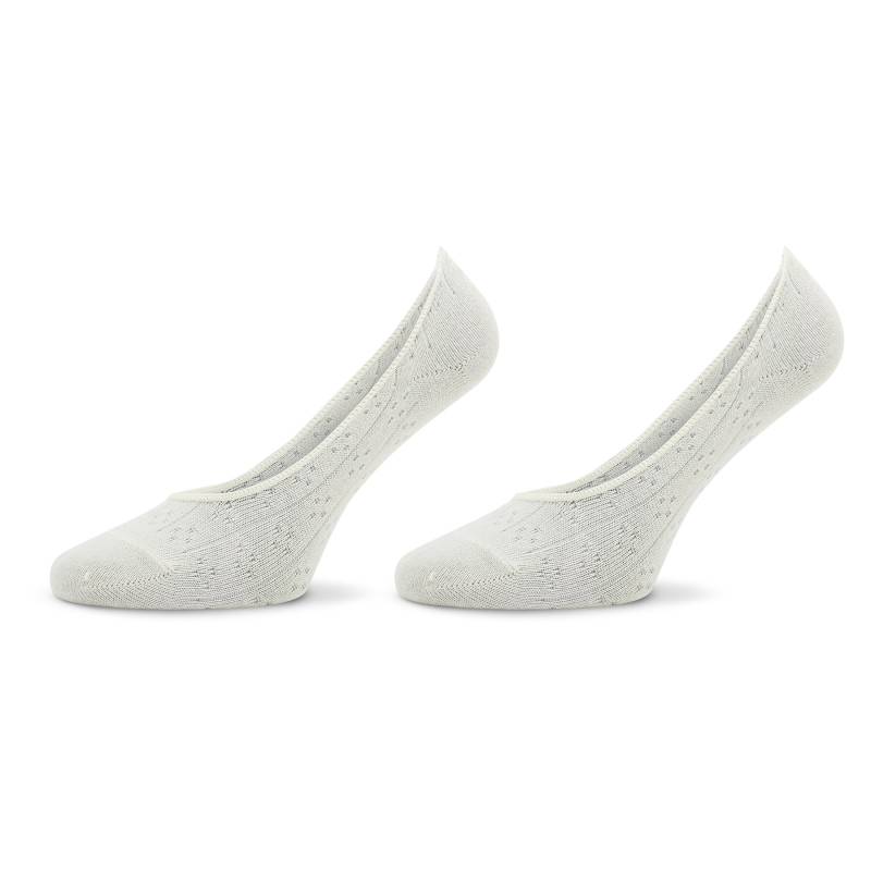 2er-Set Damen Sneakersocken Outhorn OTHSS23USOCF080 Écru von Outhorn