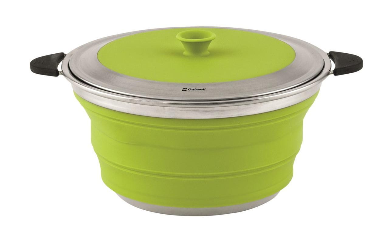 Outwell Kochtopf »Collaps Pot & Lid 4,5 L«, Kunststoff-Edelstahl, (2 tlg.) von Outwell