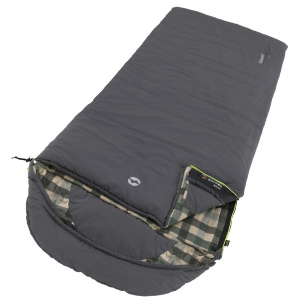 Outwell - Camper - Kunstfaserschlafsack Gr 235 x 90 cm grau von Outwell