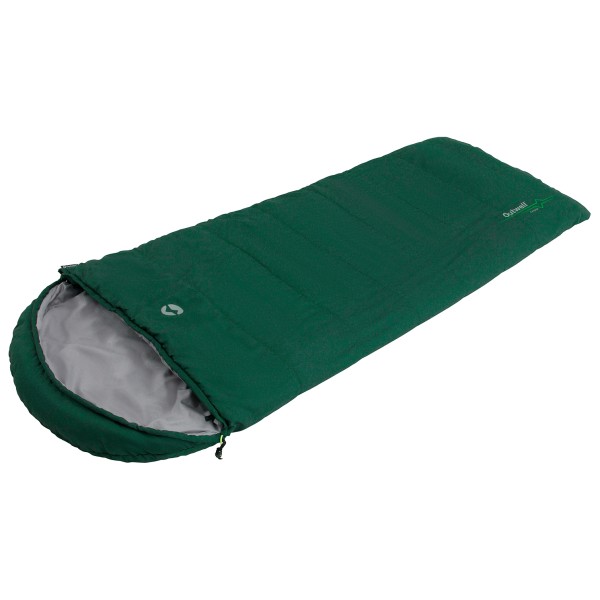 Outwell - Campion Forest Green - Kunstfaserschlafsack Gr 215 x 80 cm grün von Outwell