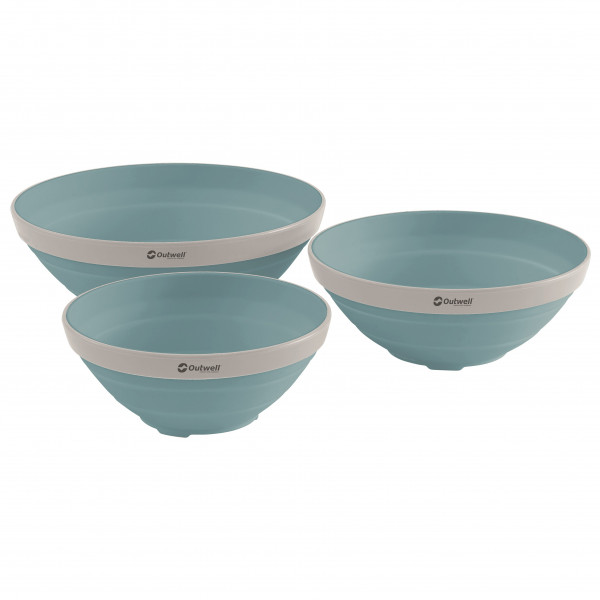 Outwell - Collaps Bowl Set - Schüssel Gr 3,5 l / 2 l / 1,5 l grün von Outwell