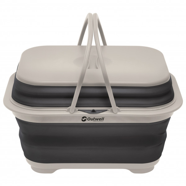 Outwell - Collaps Washing Base With Handle & Lid - Geschirr-Set grau von Outwell