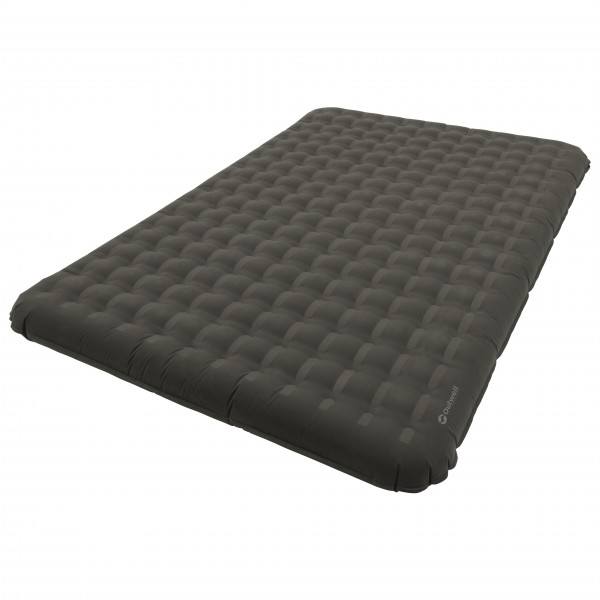 Outwell - Flow Airbed - Isomatte Gr 200 x 140 x 20 cm;200 x 80 x 20 cm braun/grau von Outwell