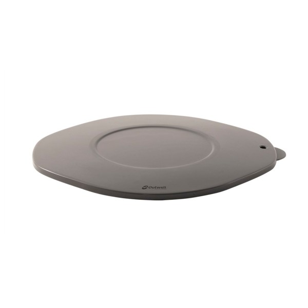 Outwell - Lid For Collaps Bowl L - Deckel Gr One Size grau von Outwell