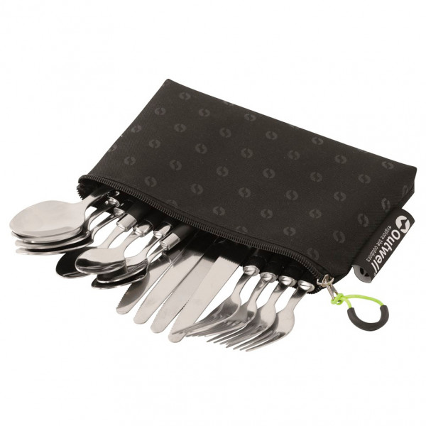 Outwell - Pouch Cutlery Set - Besteck-Set schwarz von Outwell