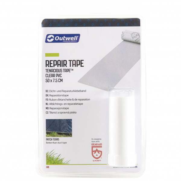 Outwell - Repair Tape Clear - Reparaturband Gr 50 cm - Width 7,6 cm schwarz Outwell - Repair Tape Clear - Reparaturband Gr 50 cm - Width 7,6 cm schwarz von Outwell