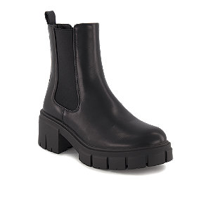 Oxmox Damen Chelsea Boot Schwarz von Oxmox